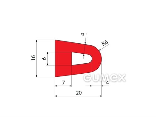 SILIKONPROFILE D-FORM
